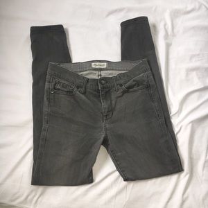 Madewell Gray Skinny Jeans